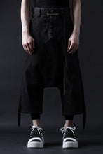 画像をギャラリービューアに読み込む, MASSIMO SABBADIN Re;BUILD "Levi's" DYEING LOWCLOTCH PANTS (black)