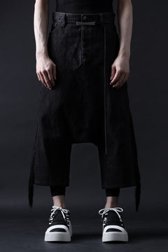 画像をギャラリービューアに読み込む, MASSIMO SABBADIN Re;BUILD "Levi's" DYEING LOWCLOTCH PANTS (black)