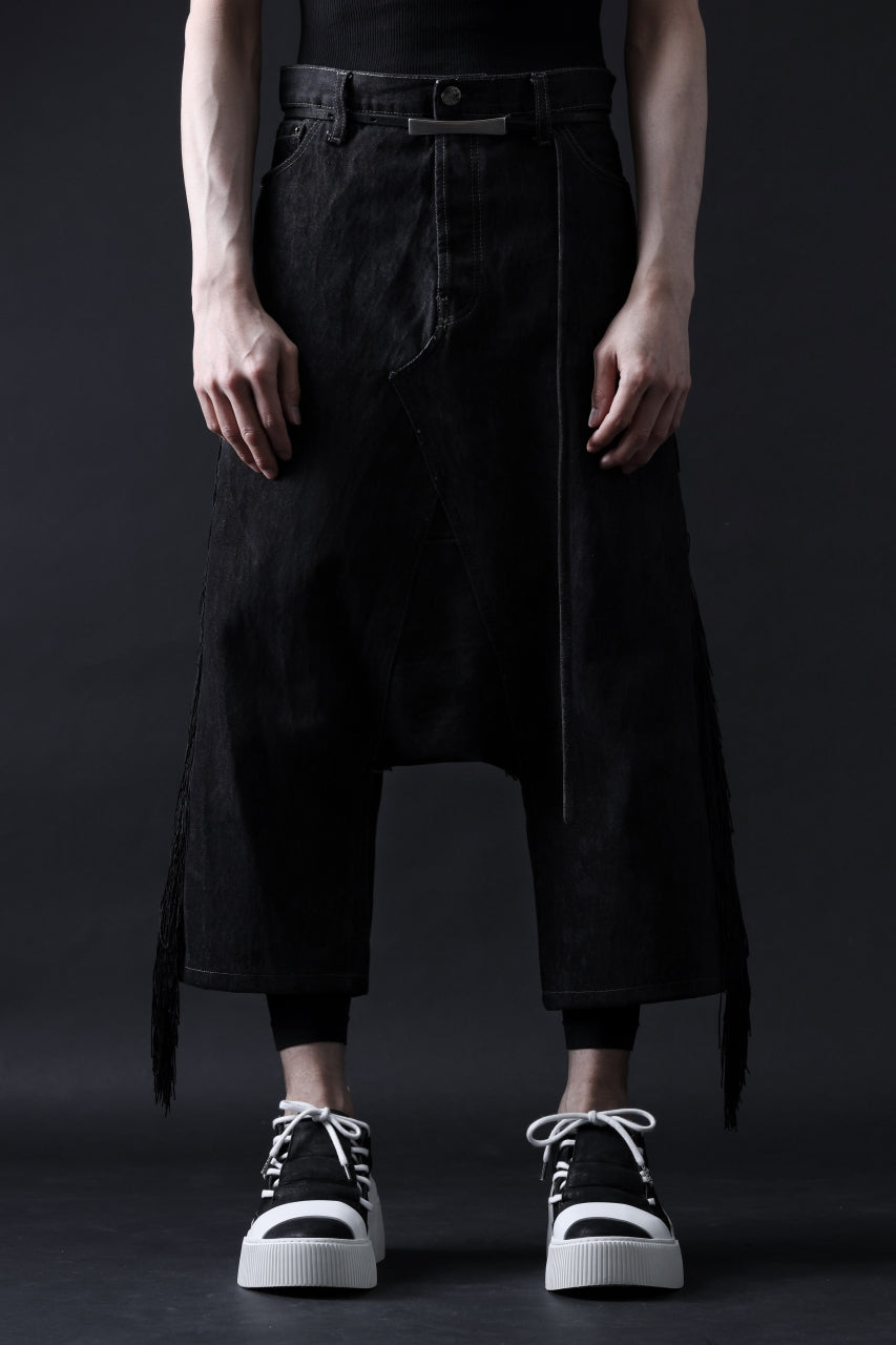 画像をギャラリービューアに読み込む, MASSIMO SABBADIN Re;BUILD "Levi's" DYEING LOWCLOTCH PANTS (black)