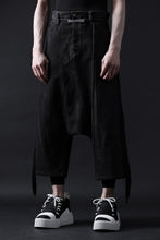 画像をギャラリービューアに読み込む, MASSIMO SABBADIN Re;BUILD "Levi's" DYEING LOWCLOTCH PANTS (black)
