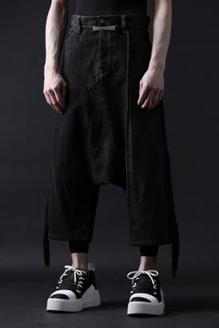 画像をギャラリービューアに読み込む, MASSIMO SABBADIN Re;BUILD "Levi's" DYEING LOWCLOTCH PANTS (black)