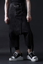 画像をギャラリービューアに読み込む, MASSIMO SABBADIN Re;BUILD "Levi's" DYEING LOWCLOTCH PANTS (black)