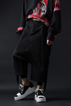 画像をギャラリービューアに読み込む, MASSIMO SABBADIN Re;BUILD "Levi's" DYEING LOWCLOTCH PANTS (black)