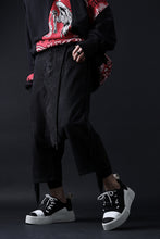 画像をギャラリービューアに読み込む, MASSIMO SABBADIN Re;BUILD "Levi's" DYEING LOWCLOTCH PANTS (black)