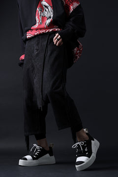 画像をギャラリービューアに読み込む, MASSIMO SABBADIN Re;BUILD "Levi's" DYEING LOWCLOTCH PANTS (black)