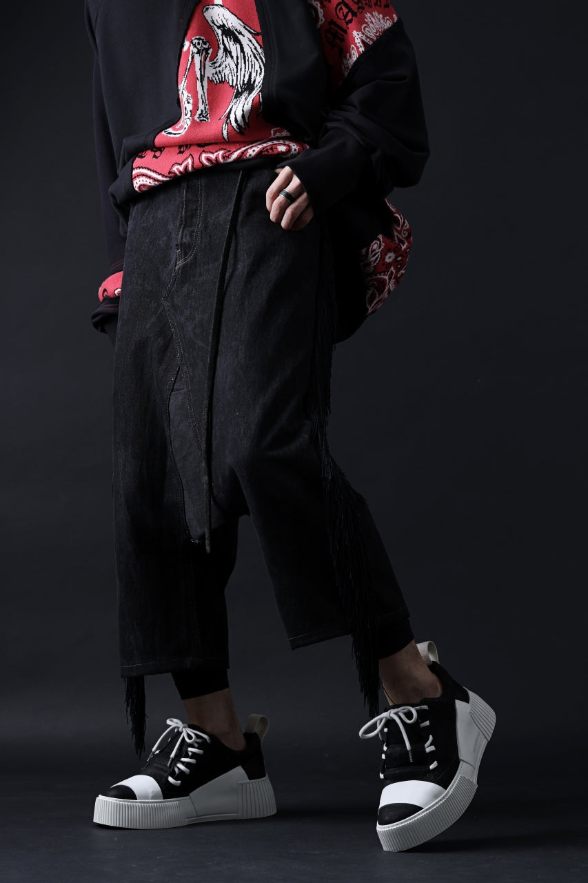 画像をギャラリービューアに読み込む, MASSIMO SABBADIN Re;BUILD "Levi's" DYEING LOWCLOTCH PANTS (black)