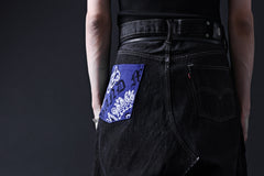 画像をギャラリービューアに読み込む, MASSIMO SABBADIN Re;BUILD "Levi's" DYEING LOWCLOTCH PANTS (black)