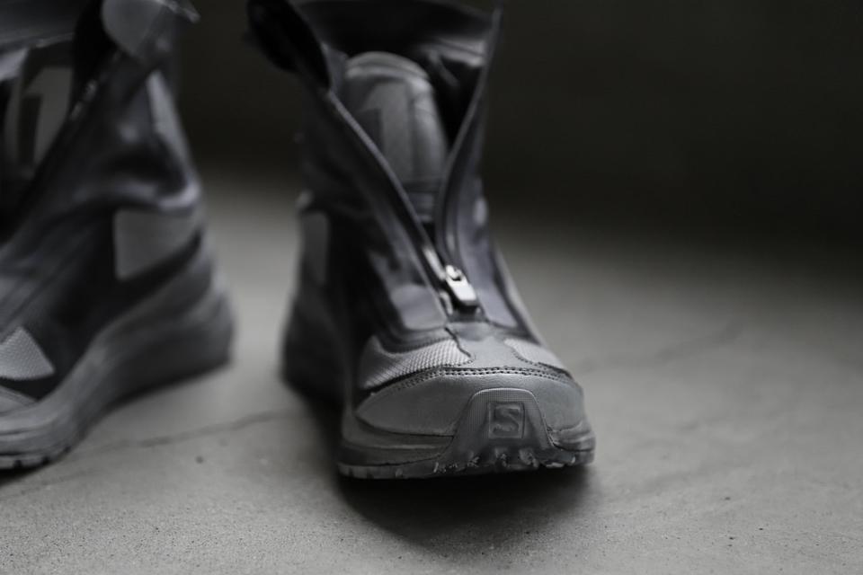 画像をギャラリービューアに読み込む, 11 BY BORIS BIDJAN SABERI x SALOMON / OBJECT DYED "BAMBA 2 HIGH" (LIGHT GREY)