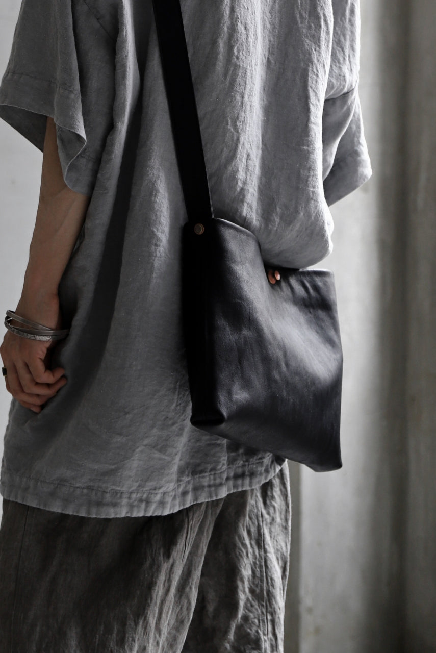 画像をギャラリービューアに読み込む, ierib exclusive practical-583 shoulder bag / Natural Camel (BLACK)
