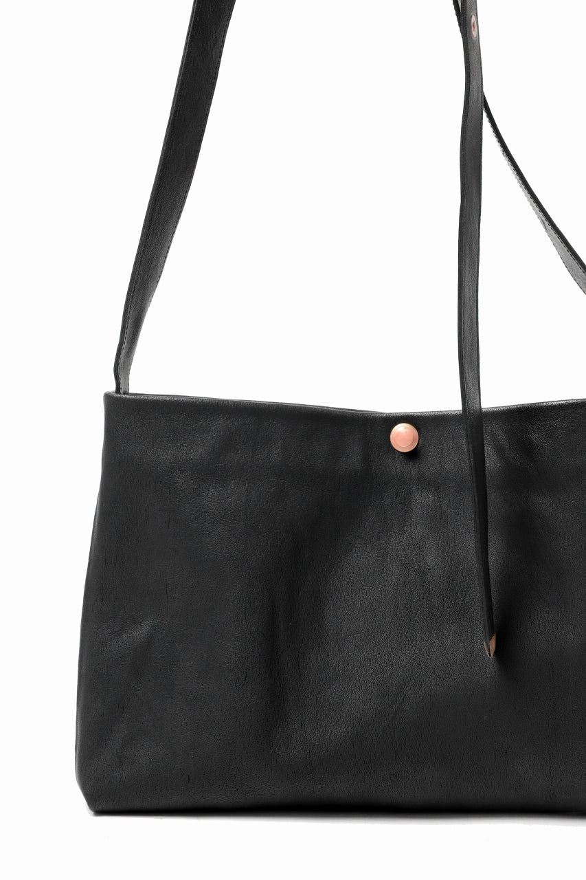 画像をギャラリービューアに読み込む, ierib exclusive practical-583 shoulder bag / Natural Camel (BLACK)