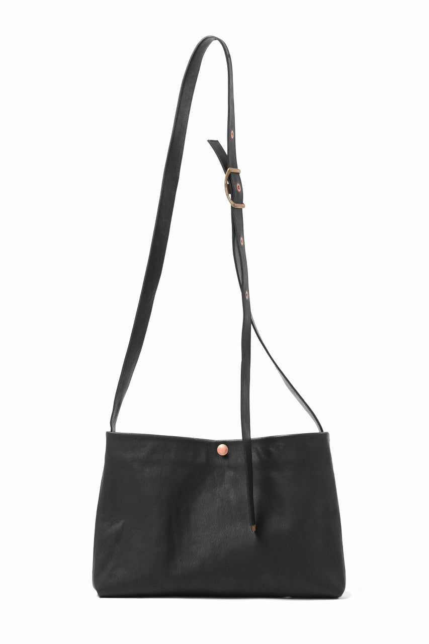 画像をギャラリービューアに読み込む, ierib exclusive practical-583 shoulder bag / Natural Camel (BLACK)