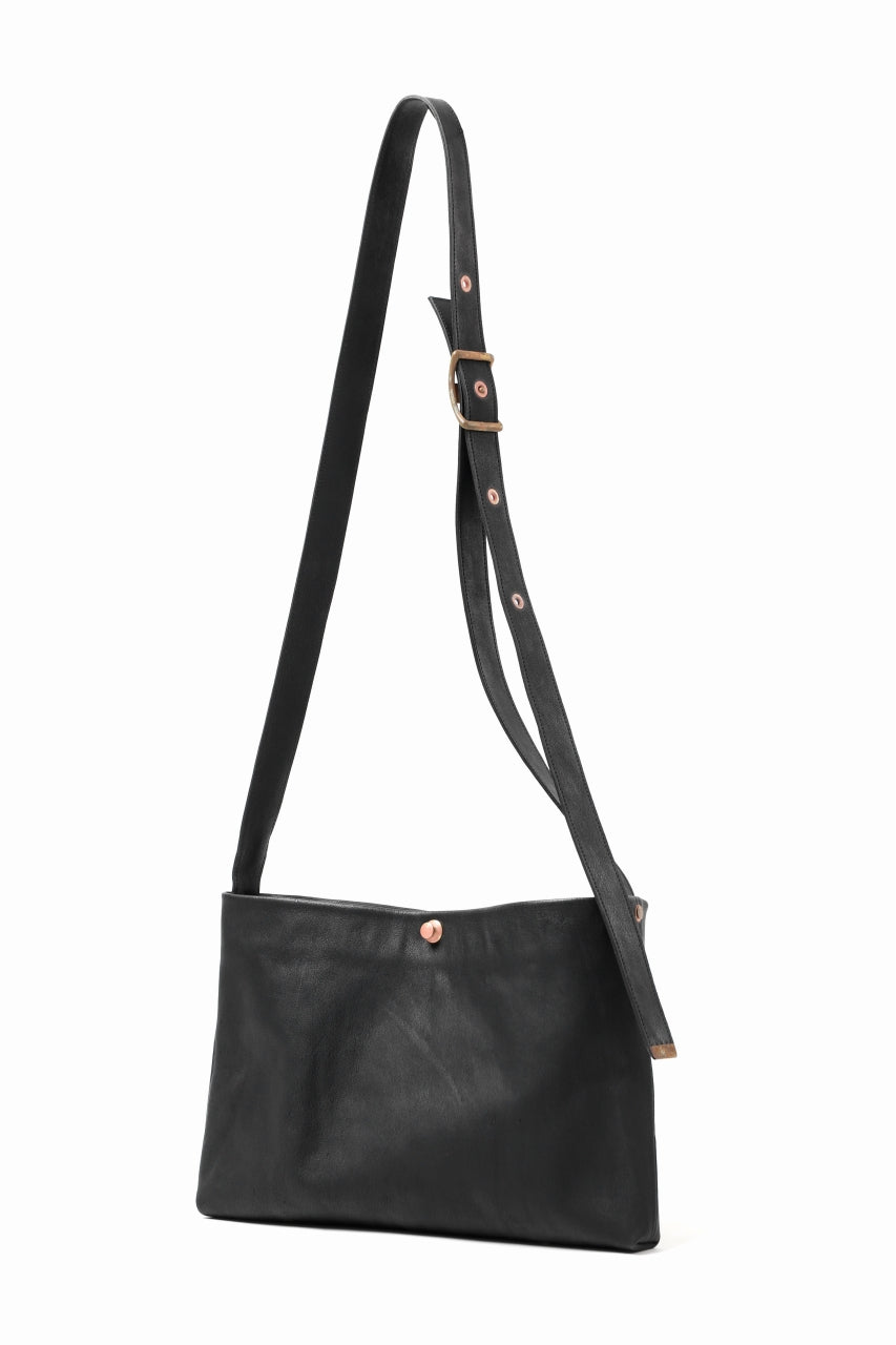画像をギャラリービューアに読み込む, ierib exclusive practical-583 shoulder bag / Natural Camel (BLACK)