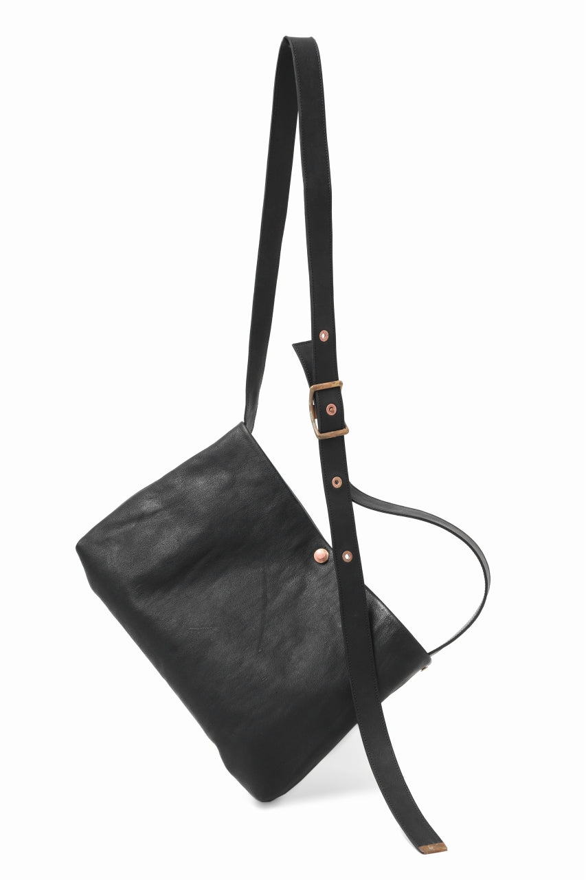 画像をギャラリービューアに読み込む, ierib exclusive practical-583 shoulder bag / Natural Camel (BLACK)
