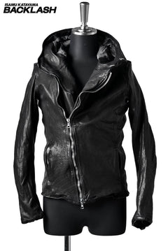 Load image into Gallery viewer, ISAMU KATAYAMA BACKLASH exclusive "FORE GROW" HOODED JACKET(BLACK)
