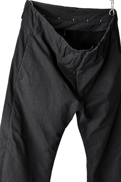 Load image into Gallery viewer, blackcrow high density cotton banana shape trousers (BLACK)