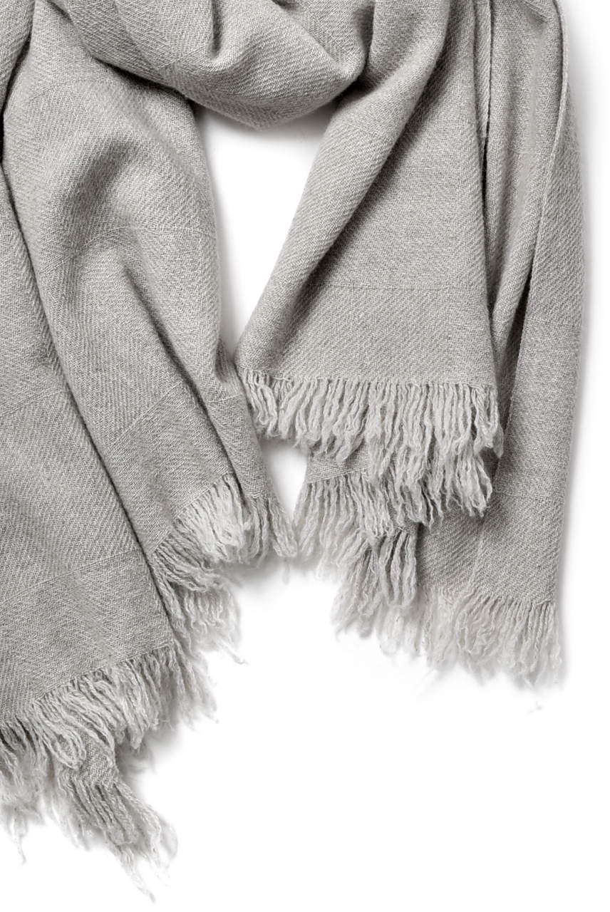 Load image into Gallery viewer, blackcrow stole mi/wo/ny woven (IVORY)