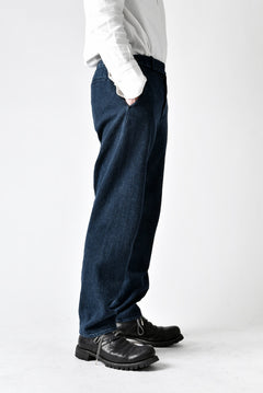 画像をギャラリービューアに読み込む, COLINA SASHIKO CURVED TROUSERS (INDIGO)