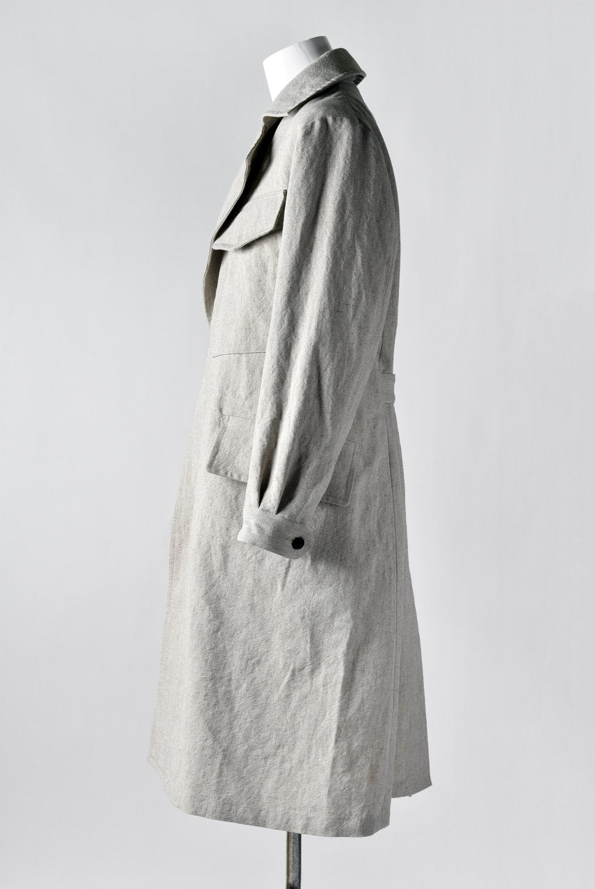 Load image into Gallery viewer, sus-sous moto cycle storm coat (NATURAL)