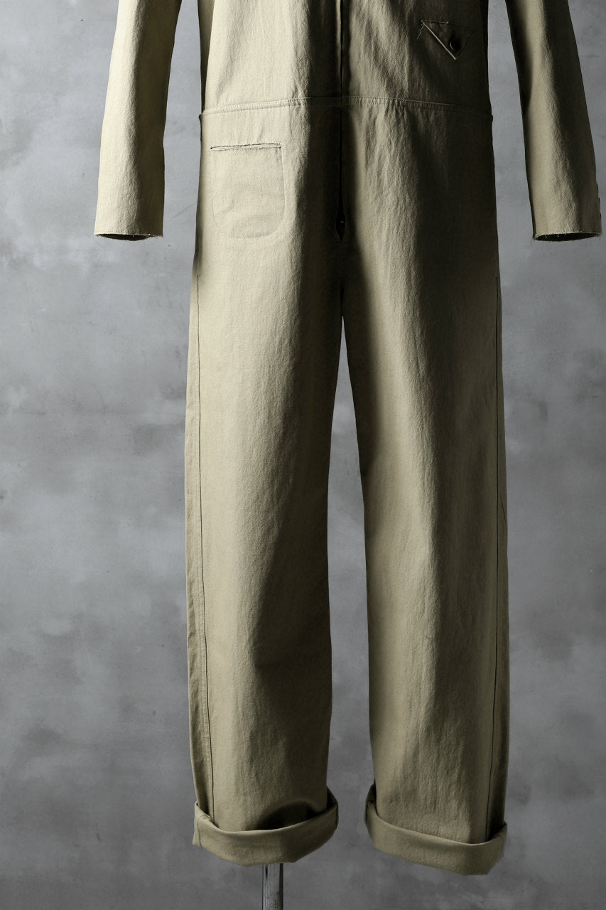 Load image into Gallery viewer, blackcrow all in one suits / cotton woven (BEIGE)