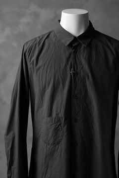 画像をギャラリービューアに読み込む, KLASICA SABRON BUTTON FRY SHIRT / TYPE-WRITER CLOTH (MOSS)