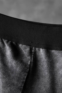 画像をギャラリービューアに読み込む, thomkrom OVERLOCKED LEGGINGS / OILED SPRAY DYE (GREY)