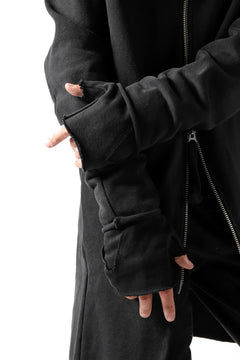 画像をギャラリービューアに読み込む, thomkrom FINGER OUT GLOVES / HEAVY JERSEY (BLACK)