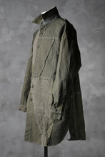 画像をギャラリービューアに読み込む, BACKLASH x LOOM exclusive RECONSTRUCTIVE COAT / VINTAGE MILITARY CANVAS