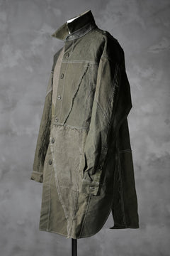 画像をギャラリービューアに読み込む, BACKLASH x LOOM exclusive RECONSTRUCTIVE COAT / VINTAGE MILITARY CANVAS