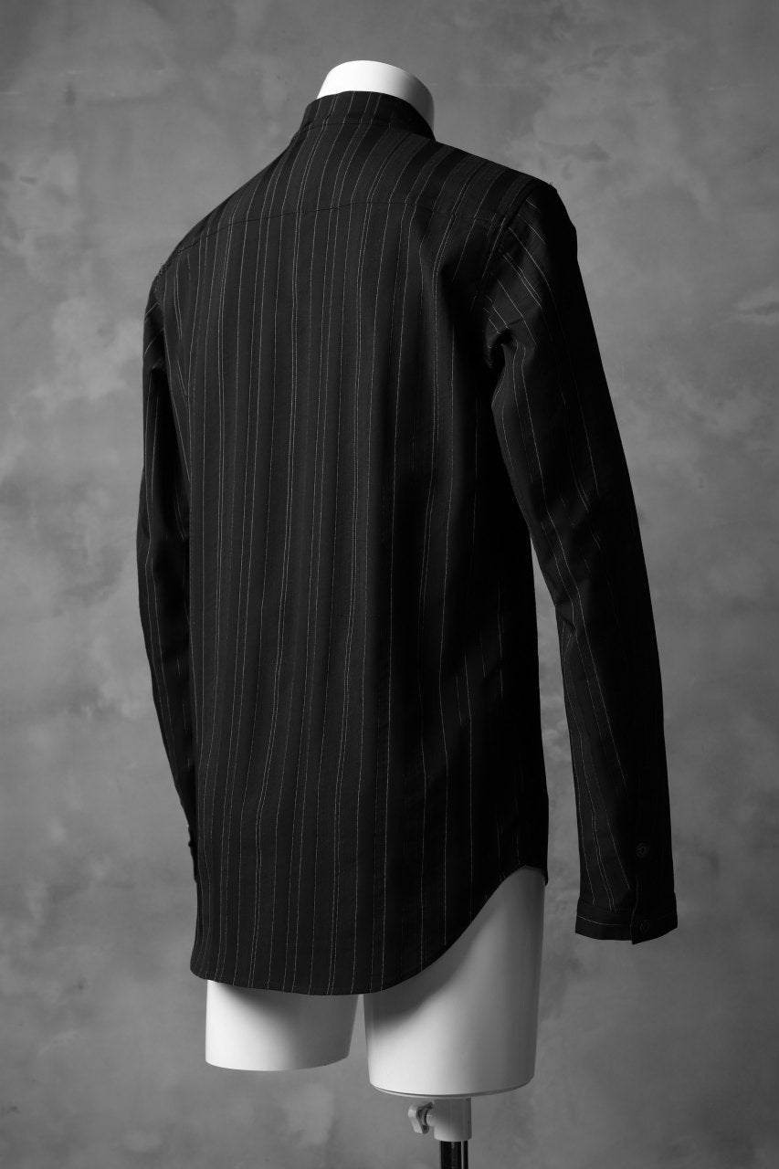 Load image into Gallery viewer, ISAMU KATAYAMA BACKLASH LONG SLEEVE SHIRT (BLACK x STRIPE)