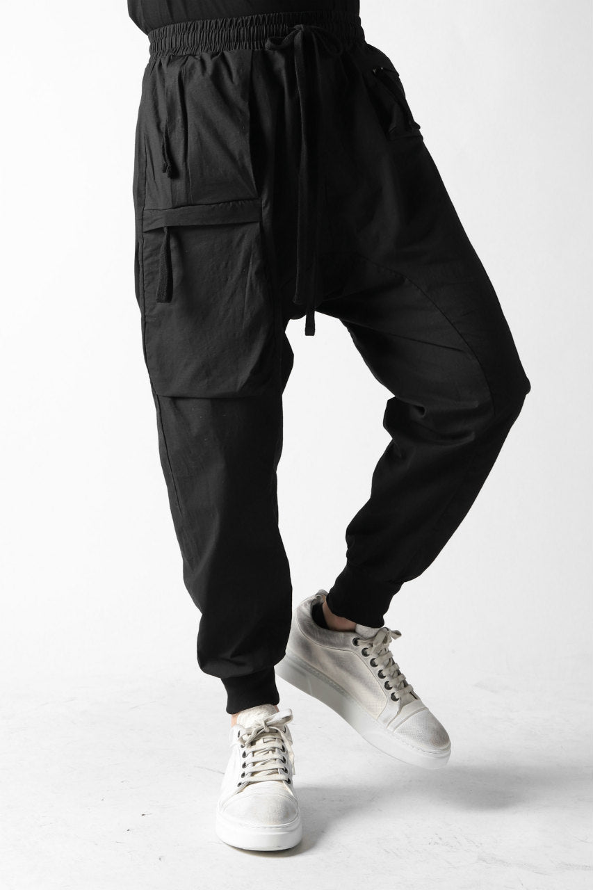 画像をギャラリービューアに読み込む, thomkrom EASY POCKETED PANTS (BLACK)