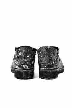 画像をギャラリービューアに読み込む, Portaille exclusive PL5 VB Slipon Shoes / Oiled Kip handpainted (BLACK)