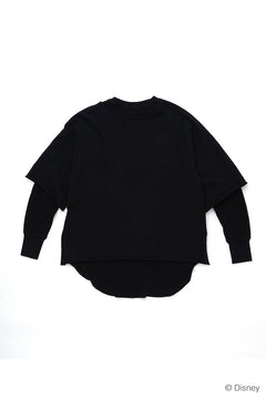 画像をギャラリービューアに読み込む, FACETASM × DISNEY Collaboration MICKEY DOCKING LAYER TOPS (BLACK)