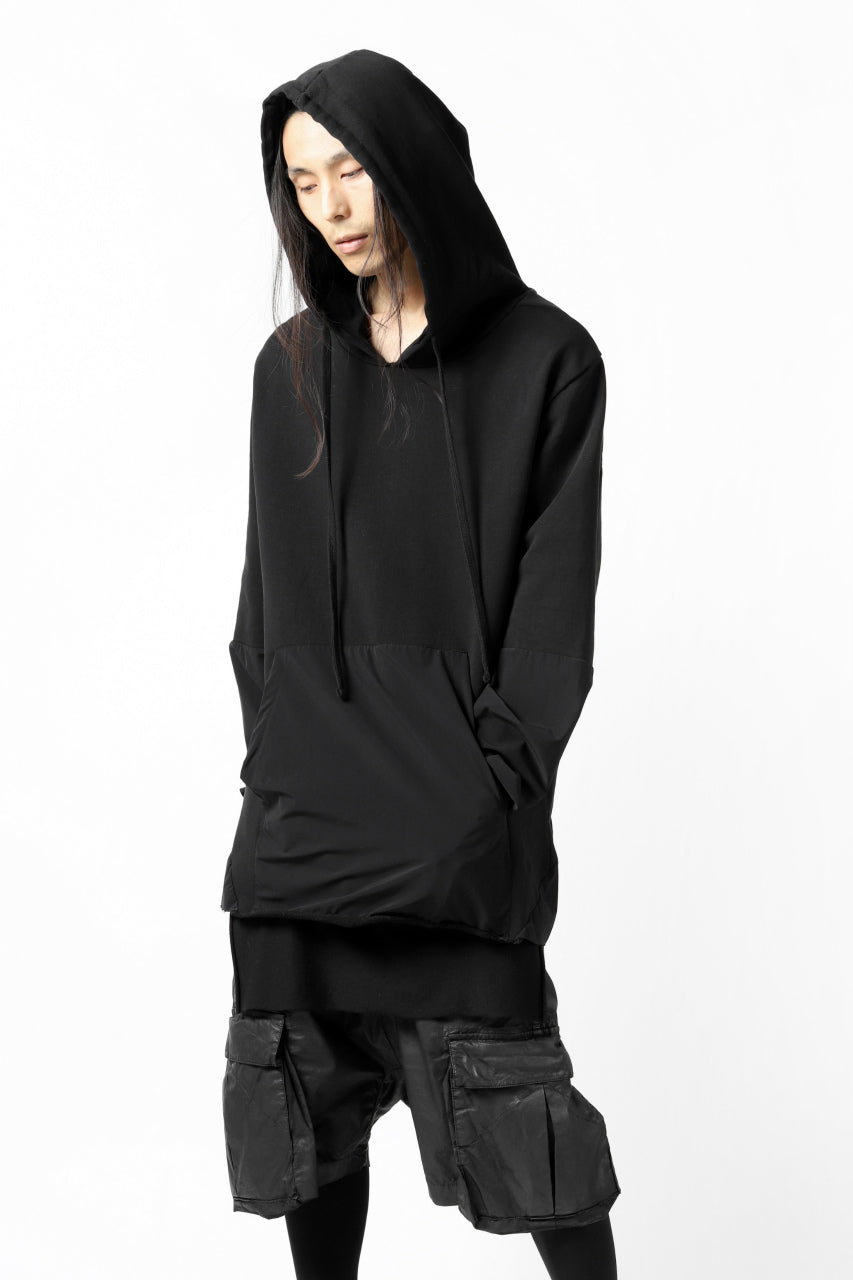 画像をギャラリービューアに読み込む, thomkrom SWITCH PULLOVER HOODIE (BLACK)