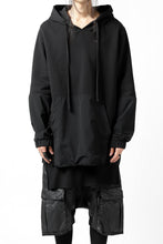 画像をギャラリービューアに読み込む, thomkrom SWITCH PULLOVER HOODIE (BLACK)