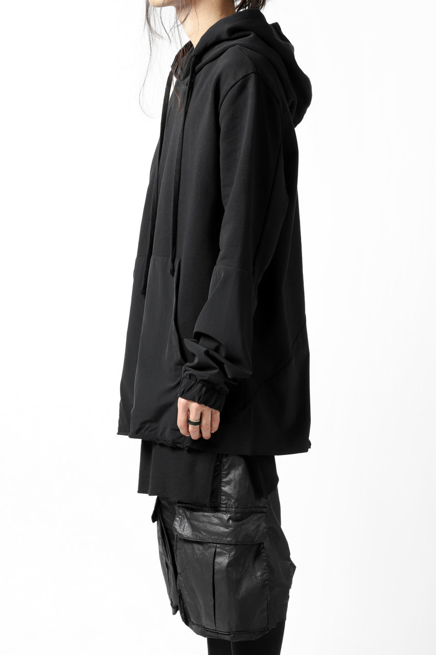 画像をギャラリービューアに読み込む, thomkrom SWITCH PULLOVER HOODIE (BLACK)