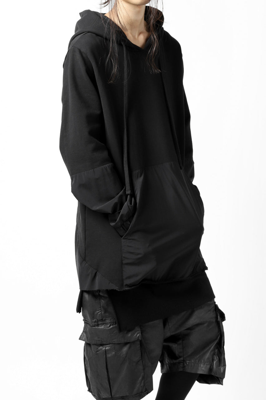 画像をギャラリービューアに読み込む, thomkrom SWITCH PULLOVER HOODIE (BLACK)