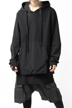 画像をギャラリービューアに読み込む, thomkrom SWITCH PULLOVER HOODIE (BLACK)