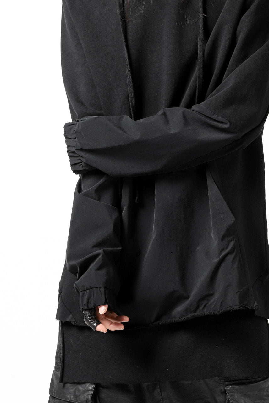 画像をギャラリービューアに読み込む, thomkrom SWITCH PULLOVER HOODIE (BLACK)