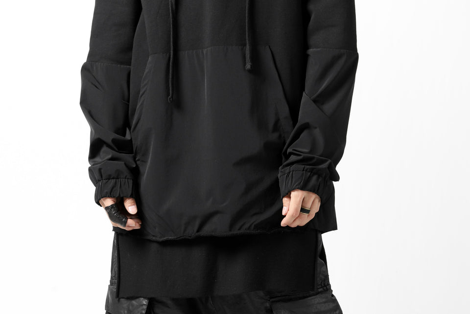 画像をギャラリービューアに読み込む, thomkrom SWITCH PULLOVER HOODIE (BLACK)