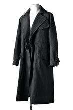 Load image into Gallery viewer, sus-sous moto cycle storm coat (NAVY GREY)