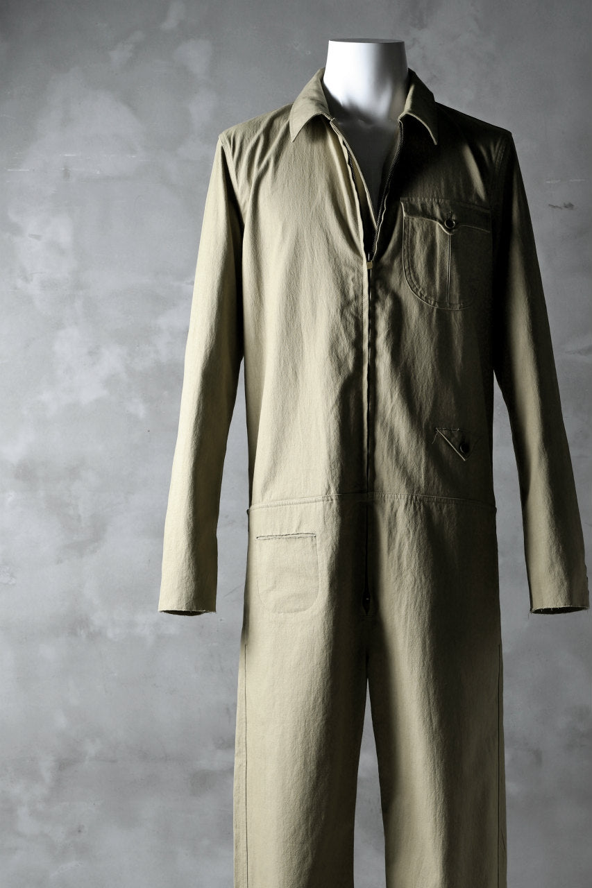 Load image into Gallery viewer, blackcrow all in one suits / cotton woven (BEIGE)