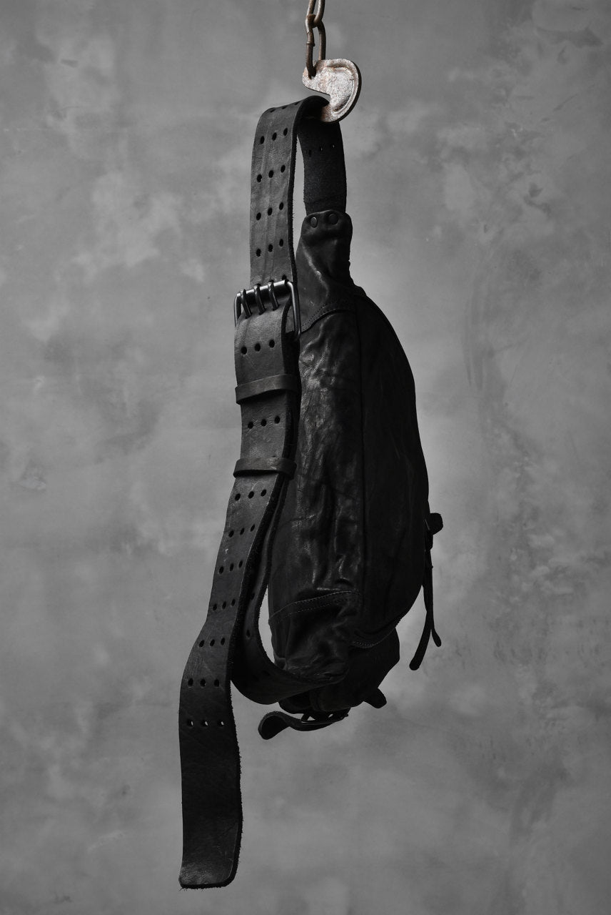 Load image into Gallery viewer, ISAMU KATAYAMA BACKLASH "DoubleShoulder" MIL-BAG (BLACK)