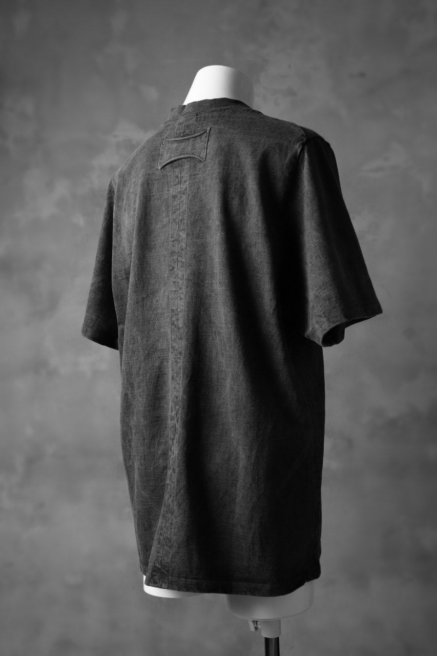 Load image into Gallery viewer, KLASICA RELAX SIZED SQUARE TEE / GARMENT PIGMENT DYED (PIGMENT GREY)