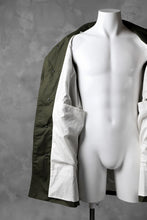 Load image into Gallery viewer, KLASICA BURRY MAC COAT / PARAFFINED COTTON (OLIVE)