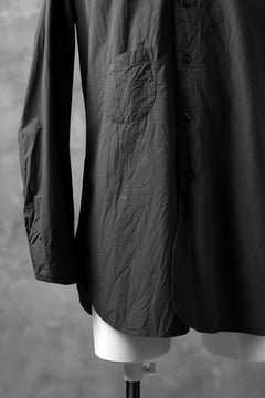画像をギャラリービューアに読み込む, KLASICA SABRON BUTTON FRY SHIRT / TYPE-WRITER CLOTH (MOSS)