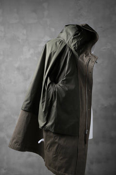 画像をギャラリービューアに読み込む, COLINA M-1948 HOOD PARKA COAT / HIGH DENSITY MILICLOTH (OLIVE)