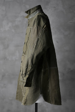 画像をギャラリービューアに読み込む, BACKLASH x LOOM exclusive RECONSTRUCTIVE COAT / VINTAGE MILITARY CANVAS