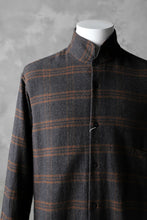 Load image into Gallery viewer, COLINA GARDENER CHECK SHIRT / SOFT FLANNEL (GREY x BROWN)