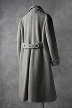 画像をギャラリービューアに読み込む, sus-sous foot guards great coat / W100 Harris melton raised washer (TOP GREY BEIGE)