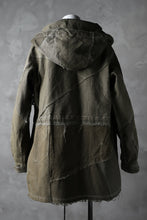 画像をギャラリービューアに読み込む, BACKLASH x LOOM exclusive RECONSTRUCTIVE HOODED JACKET / VINTAGE MILITARY CANVAS